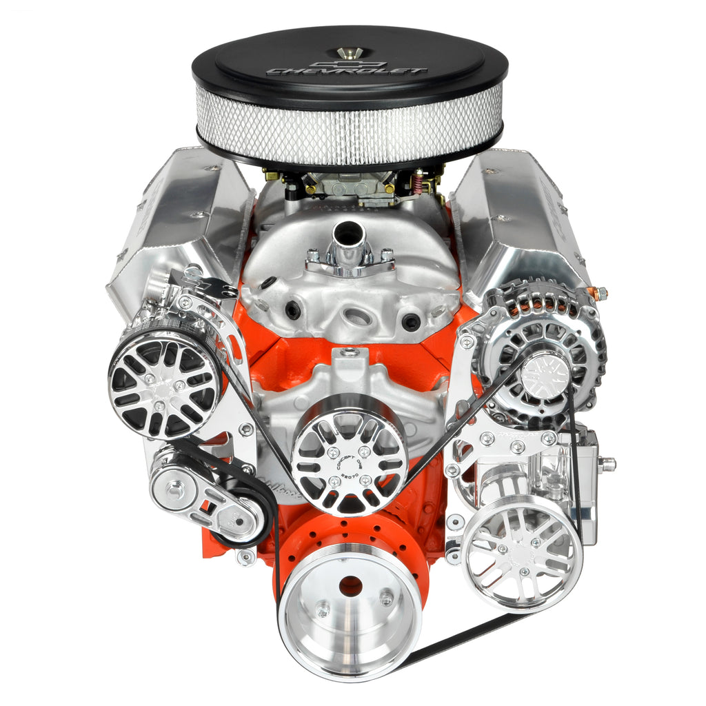 Concept One Pulley SystemsSmall Block Chevy-Pulley-Kit-Victory-Series-Alternator-AC-PS-front