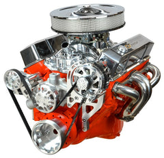 Concept One Pulley Systems: Chevy Small Block Victory Series Kit with Alternator, front view angle
