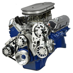 Ford FE Pulley Kit - Alternator, AC, Power Steering