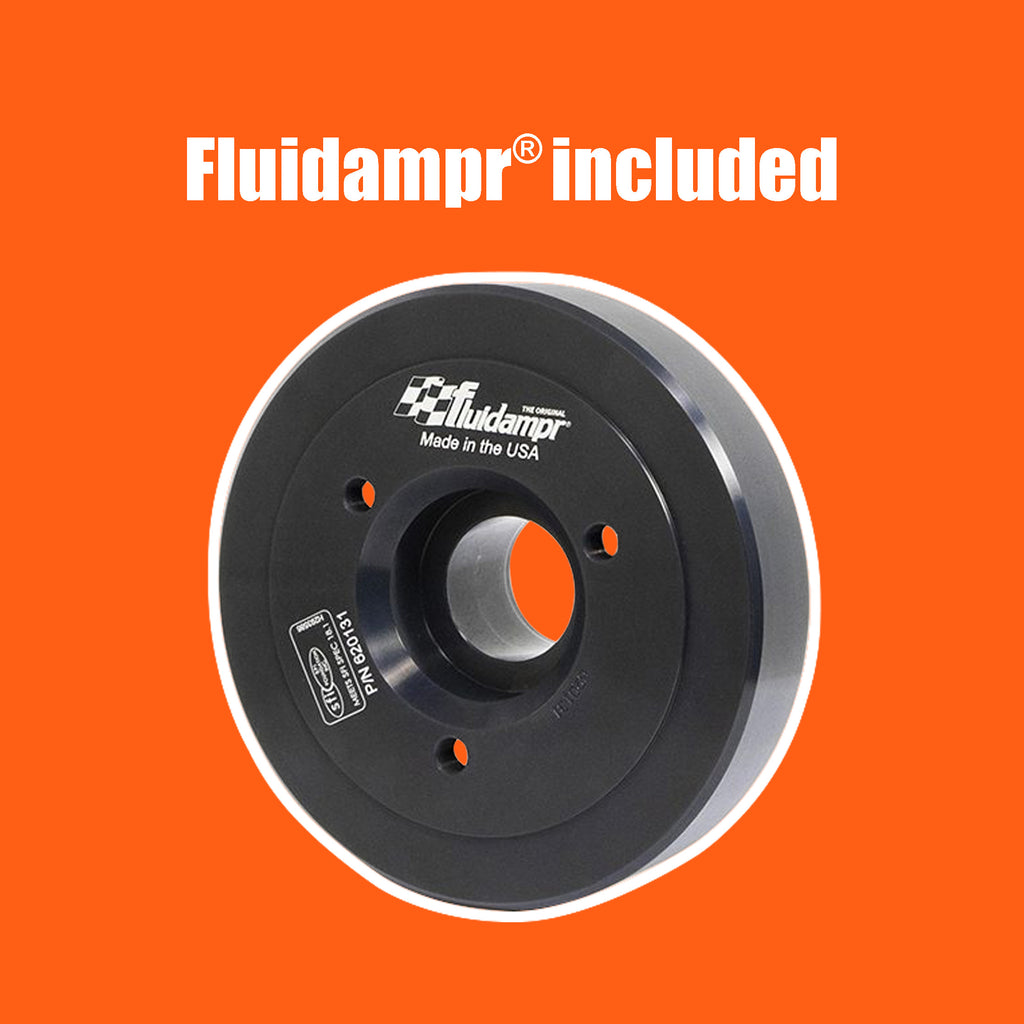 Chevy LS 10 Rib Pulley Kit: LSA, ZL1 Supercharged - Alt, AC, PS | MAX 10R Series