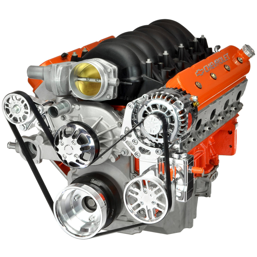 Pulley Kit Chevy LS Pulley Kit - Alternator and Power Steering | Victory Series ...