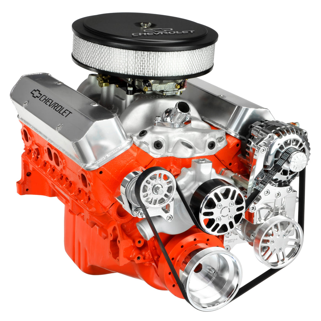 SB Chevy Serpentine Pulley Kit - Alternator, PS, no AC | Victory Series