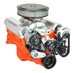 Small Block Chevy 8-Rib Pulley Kit Alt AC PS | Victory HD