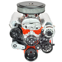 Small Block Chevy 8-Rib Pulley Kit Alt AC PS | Victory HD