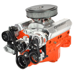Small Block Chevy 8-Rib Pulley Kit Alt AC PS | Victory HD