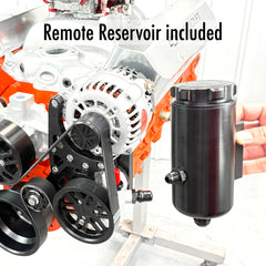 Small Block Chevy 8-Rib Pulley Kit Alt AC PS | Victory HD