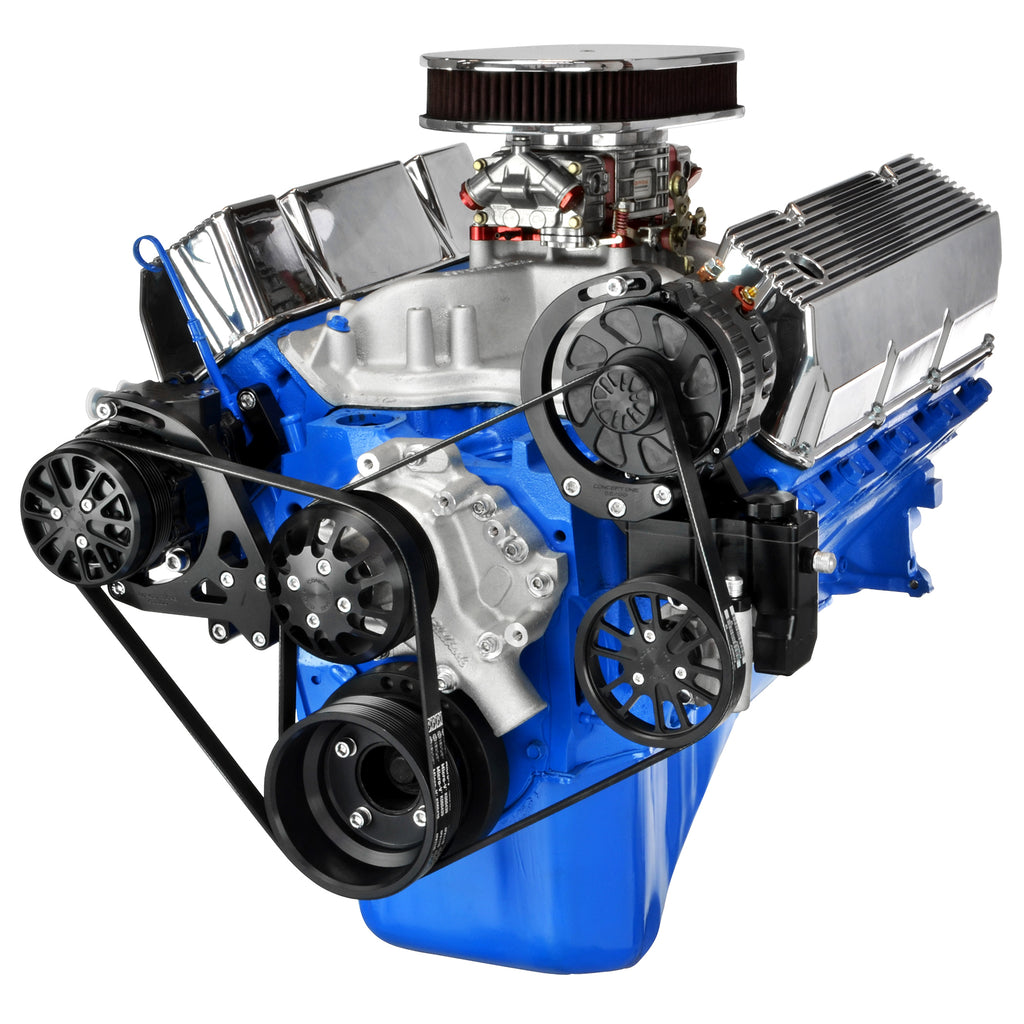 351 Cleveland Pulley Kit - Alternator AC Power Steering | 351C 351M 400