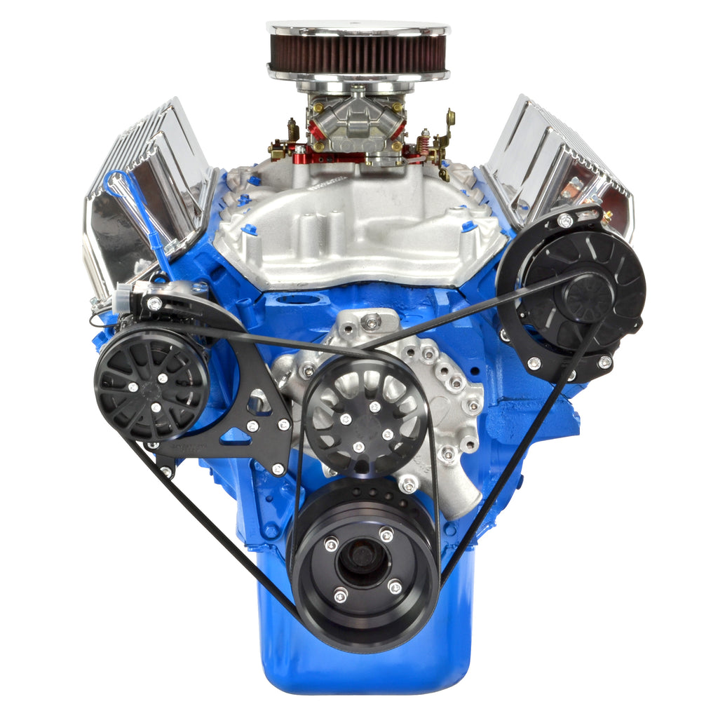 351 Cleveland Pulley Kit - Alternator, AC | Ford 351C 351M 400