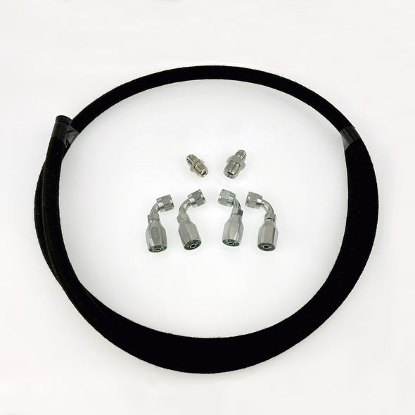 Power Steering Hose Kit Black AQP | Ford Steering Box