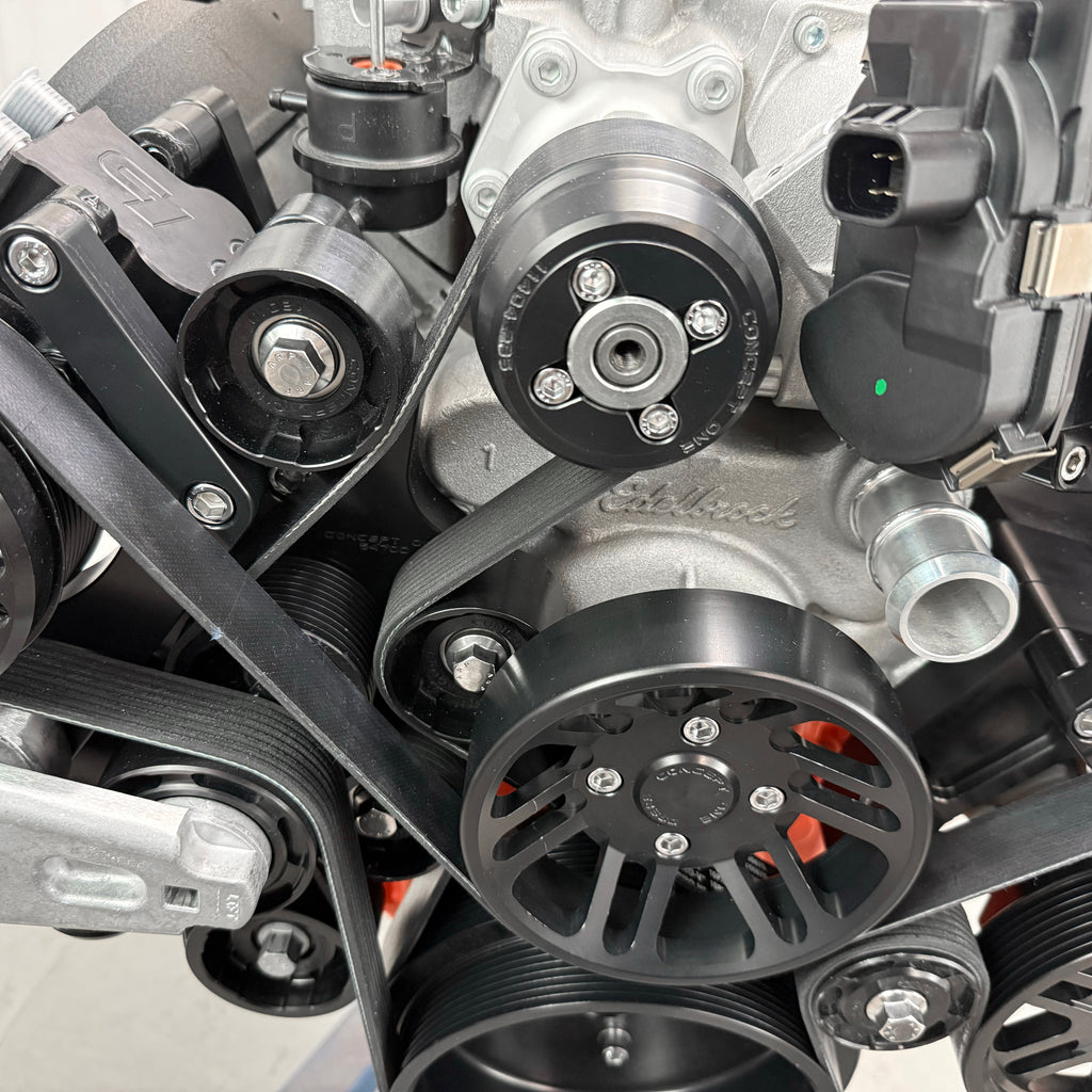 Chevy LS 10 Rib Pulley Kit: LSA 2650 by Harrop - Alt, AC, PS | MAX 10R Series