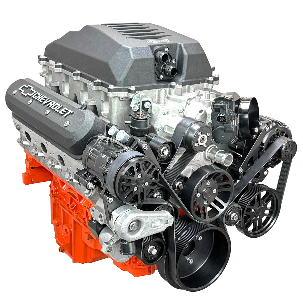 Chevy LS 10 Rib Pulley Kit: LSA 2650 by Harrop - Alt, AC, PS | MAX 10R Series