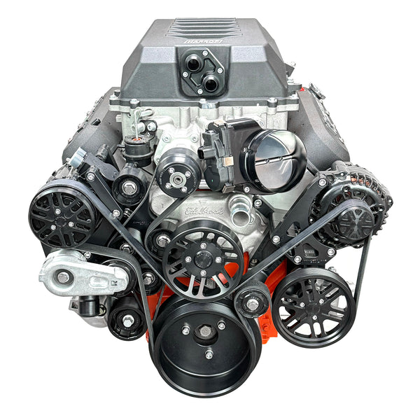 Chevy LS 10 Rib Pulley Kit: LSA 2650 by Harrop - Alt, AC, PS | MAX 10R Series