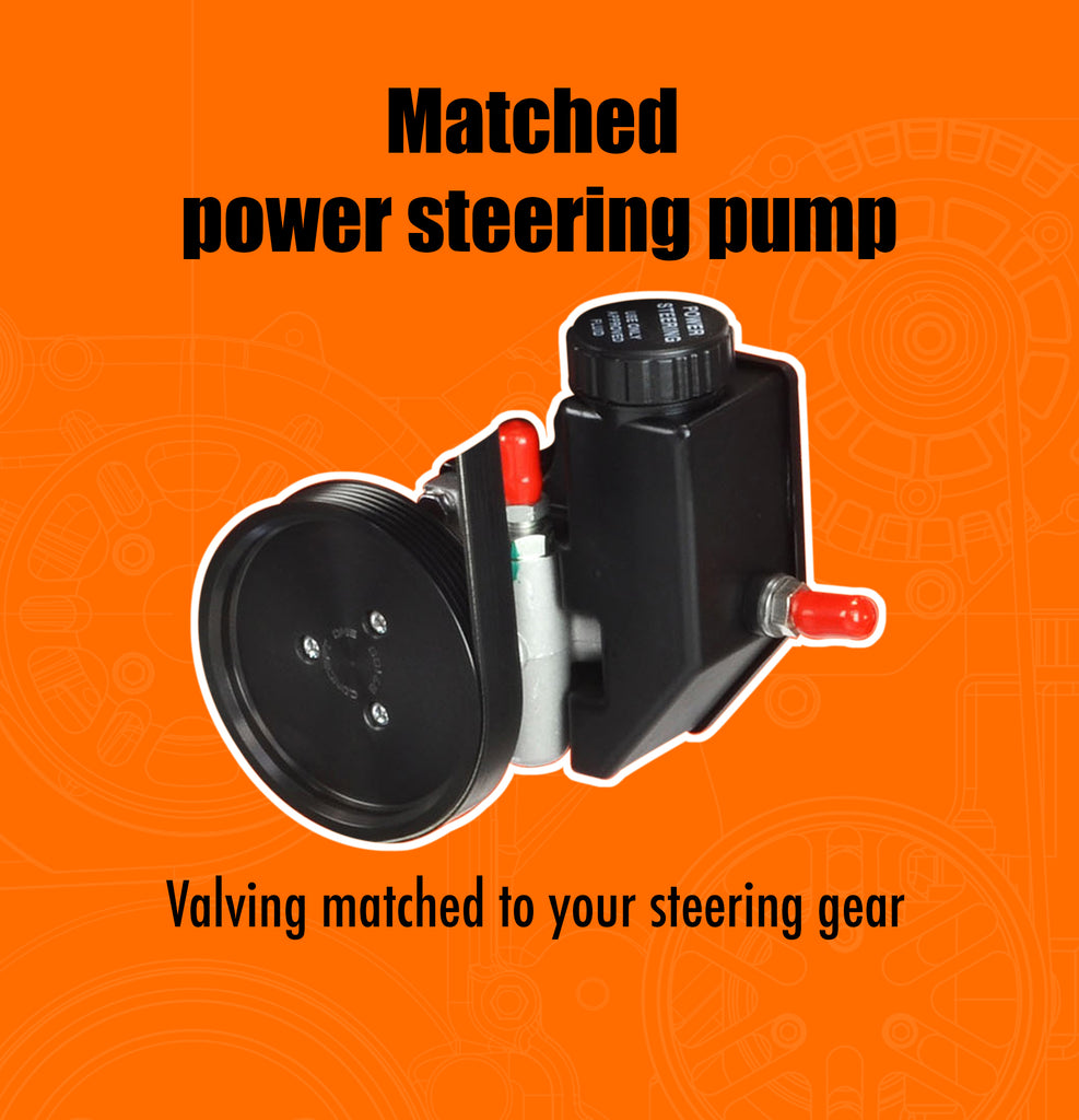 Chevy LS Pulley Kit - Alternator AC Power Steering | Driver Series