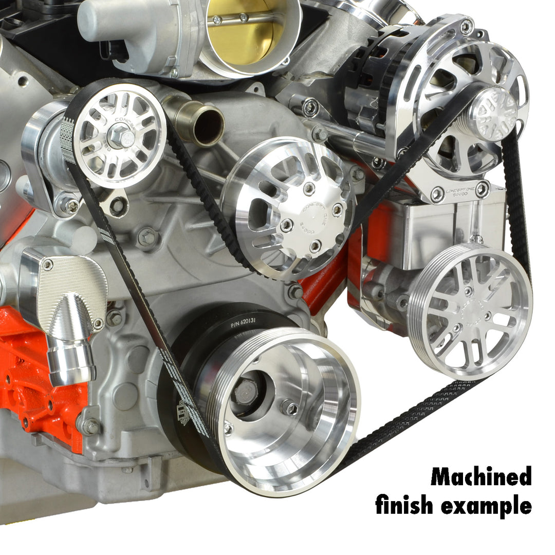 Pulley Kit Chevy LS Pulley Kit - Alternator and Power Steering | Victory Series ...