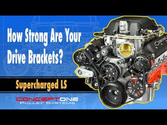 Chevy LS 10 Rib Pulley System for Edelbrock Supercharger - Alt, AC, PS | MAX 10R Series