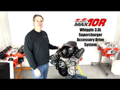 Chevy LS 10 Rib Pulley Kit | Whipple WK-1815-30 Supercharger-Alt-AC-PS | MAX 10R