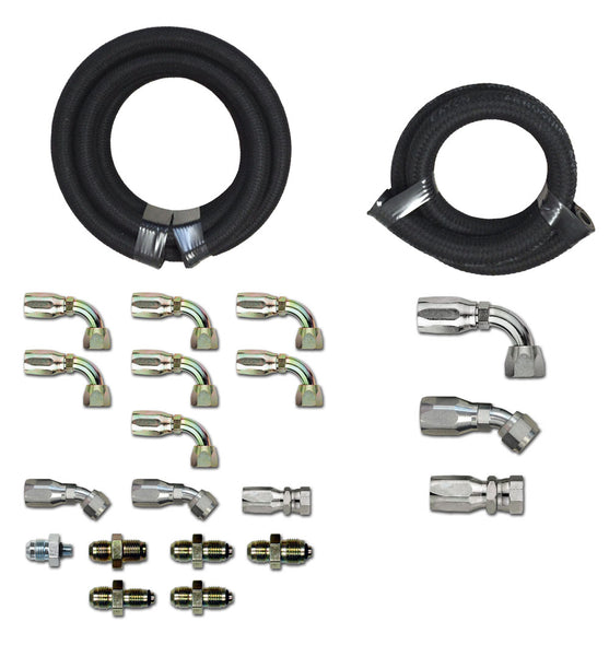 HK060 Black AQP Hose Kit - Ford - Hydroboost