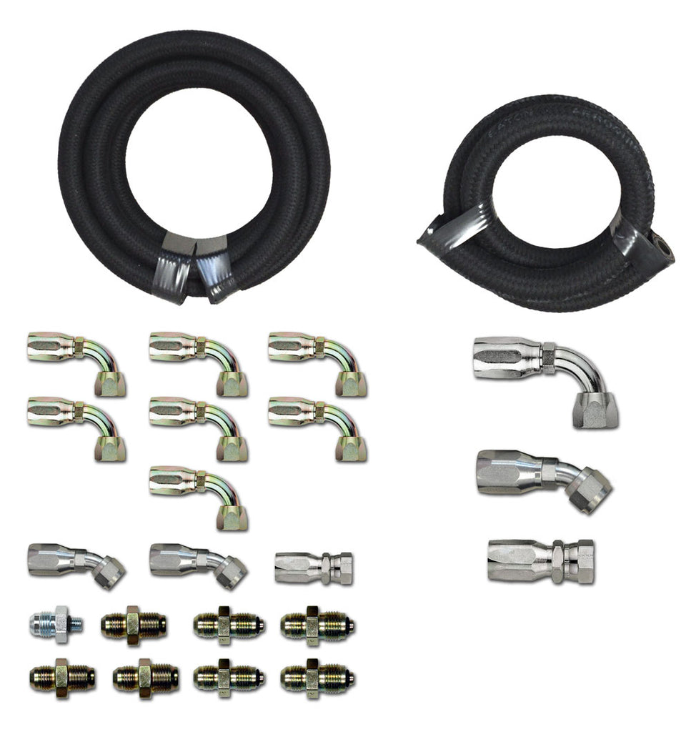 HK075 Black AQP Hose Kit - GM - Hydroboost