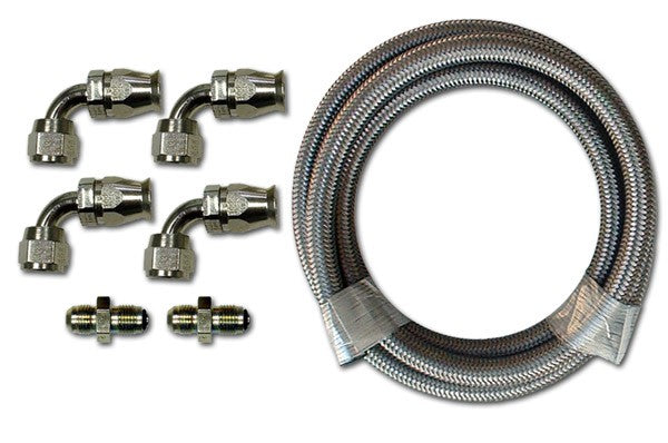 Power Steering Hose Kit Stainless Steel -6AN High Pressure HK210