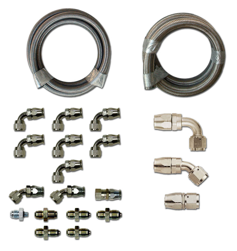 HK260 Stainless Braided Hose Kit - Ford - Hydroboost