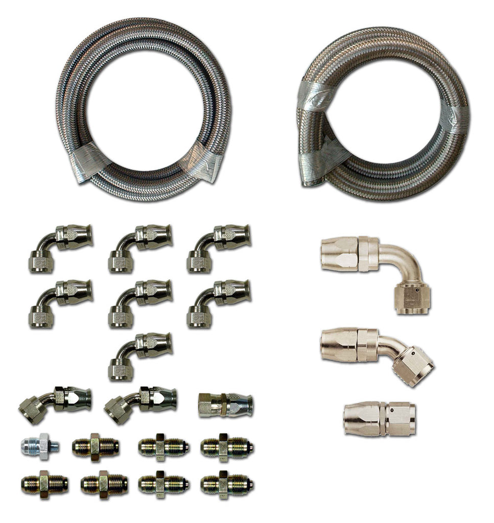 HK275 Stainless Braided Hose Kit - GM - Hydroboost – Concept One Pulleys