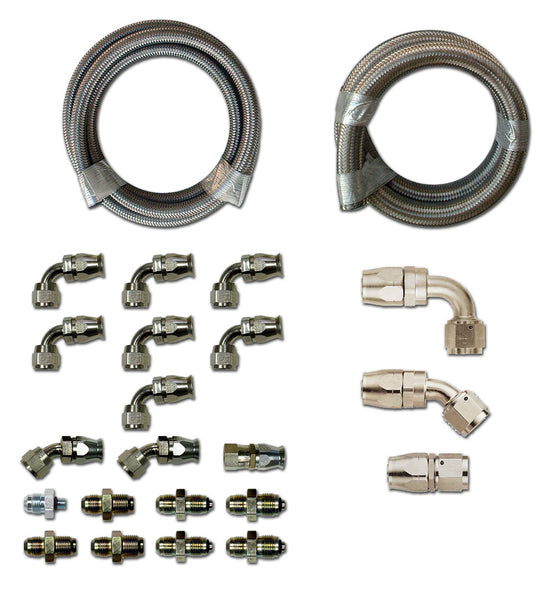 HK275 Stainless Braided Hose Kit - GM - Hydroboost