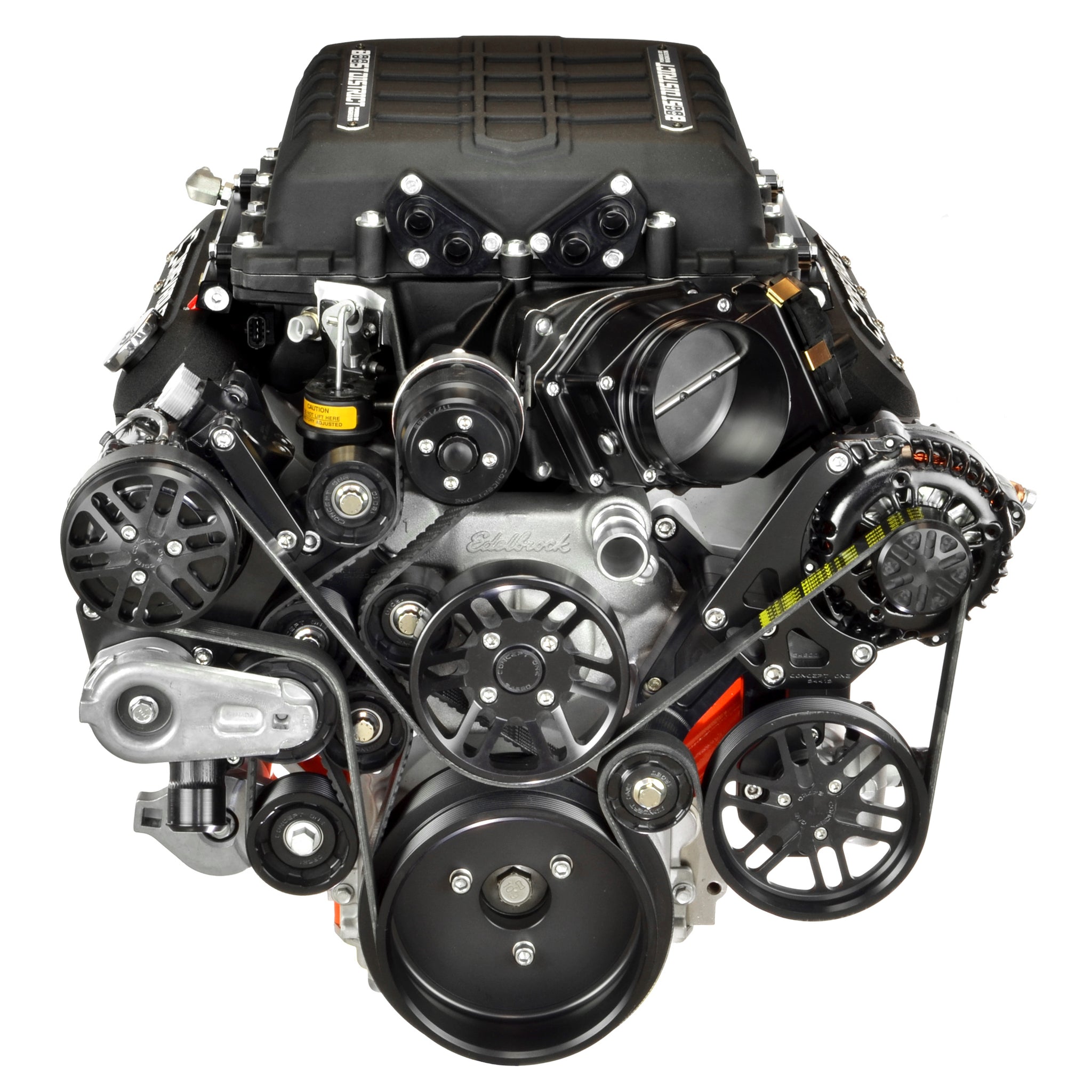 Chevy LS 10 Rib Pulley System for Magnuson Magnum 2650 Supercharger, A ...