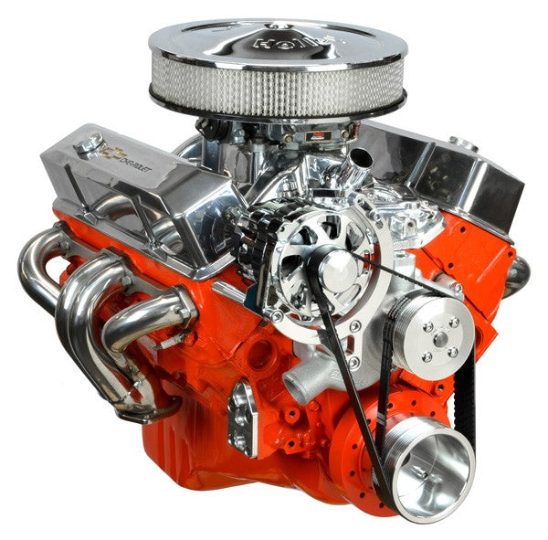 Concept One Pulley Systems: Chevy Small Block Basic Kit with Alternator, front view angle