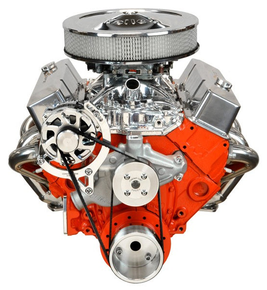 Concept One Pulley Systems: Chevy Small Block Basic Kit with Alternator, front view